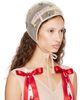 Simone Rocha Simone Rocha Beige Frill Embellished Bonnet - 2