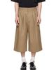 Simone Rocha Simone Rocha Beige Peeling Waist Wide Leg Shorts - 1