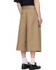 Simone Rocha Simone Rocha Beige Peeling Waist Wide Leg Shorts - 3