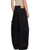 Simone Rocha Simone Rocha Black Balloon Knee Pleat Cargo Pants - 3