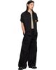 Simone Rocha Simone Rocha Black Balloon Knee Pleat Cargo Pants - 4