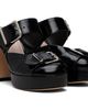 Simone Rocha Simone Rocha Black Buckle Sculpt Heels - 4