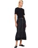 Simone Rocha Simone Rocha Black Cropped Pointelle T-shirt - 4