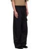 Simone Rocha Simone Rocha Black Drawstring Knee Pleat Cargo Pants - 2