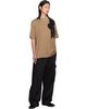 Simone Rocha Simone Rocha Black Drawstring Knee Pleat Cargo Pants - 4