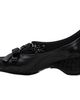 Simone Rocha Simone Rocha Black Embellished Bow Ballet Loafers - 3