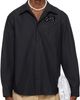 Simone Rocha Simone Rocha Black Embellished Classic Shirt - 1