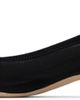 Simone Rocha Simone Rocha Black Embellished Flower Mesh Ballerina Heels - 3