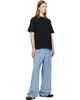 Simone Rocha Simone Rocha Black Fitted Wire Turnup T-shirt - 4