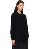Simone Rocha Simone Rocha Black Merino Lace Up Hem Jumper - 2