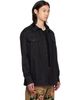 Simone Rocha Simone Rocha Black Military Overshirt - 2