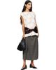 Simone Rocha Simone Rocha Black Mini Lasercut Lace Shopper Tote - 4
