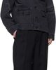Simone Rocha Simone Rocha Black Multi Pocket Workwear Denim Jacket - 4