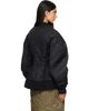 Simone Rocha Simone Rocha Black Padded Sculpted Bomber Jacket - 3