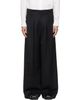Simone Rocha Simone Rocha Black Peeling Waist Wide Leg Trousers - 1