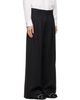 Simone Rocha Simone Rocha Black Peeling Waist Wide Leg Trousers - 2