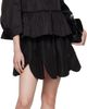 Simone Rocha Simone Rocha Black Petal Hem Miniskirt - 4