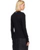 Simone Rocha Simone Rocha Black Pointelle Cardigan - 3