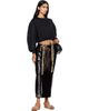 Simone Rocha Simone Rocha Black Puff Sleeve Balloon Long Sleeve T-shirt - 4