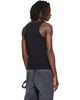 Simone Rocha Simone Rocha Black Ribbon Rosette Boy Tank Top - 3