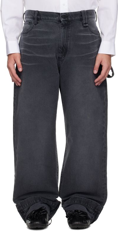 Simone Rocha Simone Rocha Black Straight Leg Jeans