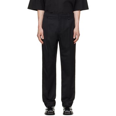 Simone Rocha Simone Rocha Black Straight Leg Tux Trousers