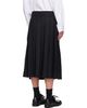 Simone Rocha Simone Rocha Black Tailored Grommet Ring Clip Kilt Skirt - 3