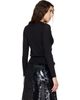 Simone Rocha Simone Rocha Black Turbo Embellished Classic Merino Silk Cardigan - 3