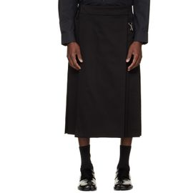 Simone Rocha Simone Rocha Black Utility Clip Kilt