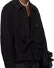 Simone Rocha Simone Rocha Black Workwear Bow Denim Jacket - 2