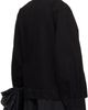 Simone Rocha Simone Rocha Black Workwear Bow Denim Jacket - 3