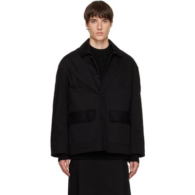Simone Rocha Simone Rocha Black Workwear Field Jacket