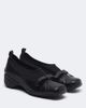 Simone Rocha Simone Rocha Bow-detail leather-trimmed slip-on shoes - 1