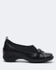 Simone Rocha Simone Rocha Bow-detail leather-trimmed slip-on shoes - 5