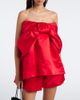 Simone Rocha Simone Rocha Bow-detail satin top - 2