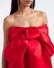 Simone Rocha Simone Rocha Bow-detail satin top - 3