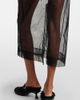 Simone Rocha Simone Rocha Bow-detail tulle midi skirt - 6