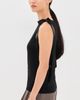 Simone Rocha Simone Rocha Bow Ribbon Tail Tank Black - 4