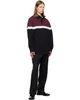 Simone Rocha Simone Rocha Burgundy & Black Bow Stripe Rugby Polo - 4