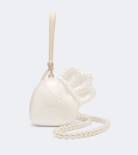 Simone Rocha Simone Rocha Claddagh embellished clutch