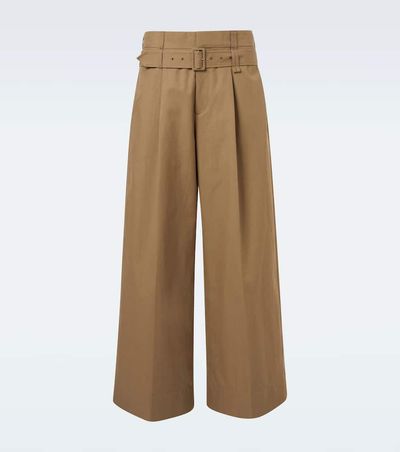Simone Rocha Simone Rocha Cotton-blend canvas wide-leg pants