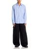Simone Rocha Simone Rocha Cotton Relaxed Stripe Pearl Pocket Shirt - 2