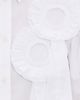 Simone Rocha Simone Rocha Cropped Ribbon Rosette Puff Sleeve Shirt White/White - 6