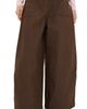 Simone Rocha Simone Rocha Cropped Wide Leg Utility Curve Jeans Tan/Pearl/Clear - 1