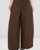Simone Rocha Simone Rocha Cropped Wide Leg Utility Curve Jeans Tan/Pearl/Clear - 3