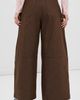 Simone Rocha Simone Rocha Cropped Wide Leg Utility Curve Jeans Tan/Pearl/Clear - 4