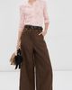 Simone Rocha Simone Rocha Cropped Wide Leg Utility Curve Jeans Tan/Pearl/Clear - 6
