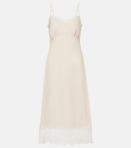 Simone Rocha Simone Rocha Crêpe de chine slip dress