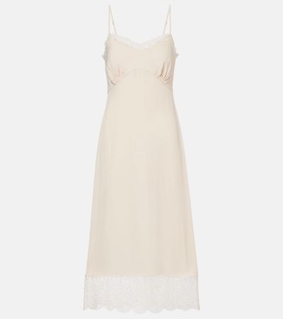 Simone Rocha Simone Rocha Crêpe de chine slip dress