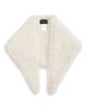 Simone Rocha Simone Rocha Crystal Embellished Faux Fur Neckerchief - 1